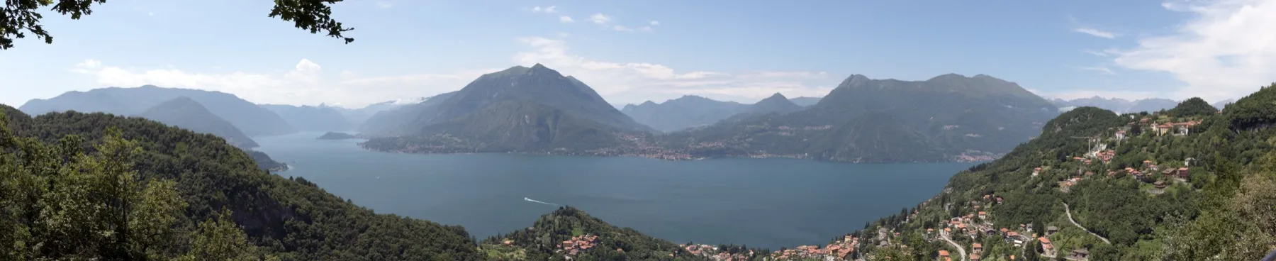 Lago di Como — vista aerea