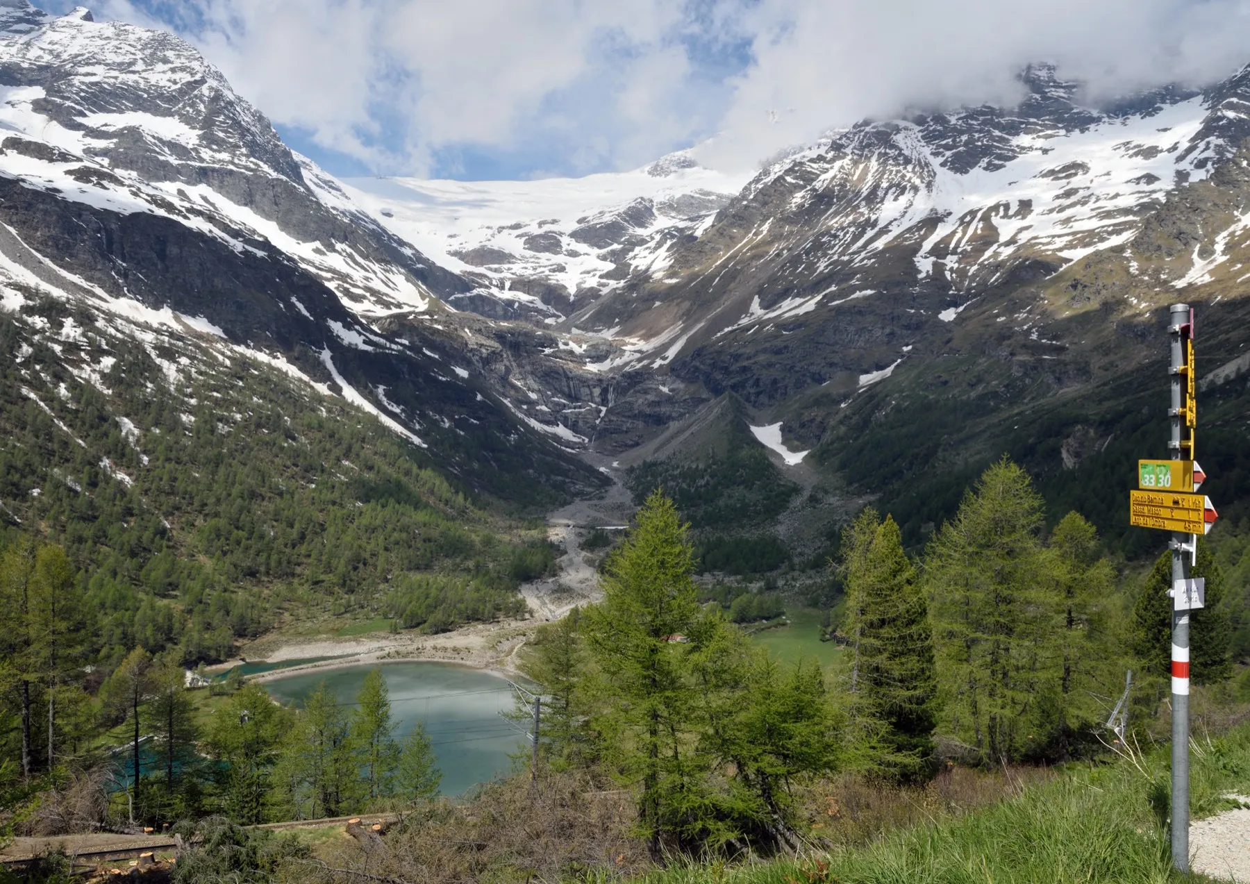 Alp Grum — terrazza panoramica sulla Valposchiavo
